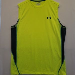 Under Armour Neon yellow athletic shirt